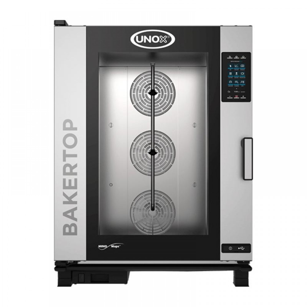 Unox Bakertop 10 tepsili Fırın, Elektrikli, Plus, 10 Tepsi Kapasiteli, 60x40 cm