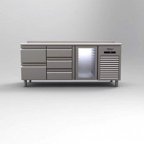 Tezgah tip çekmeceli buzdolabı,çekmeceli kapılı buzdolabı,