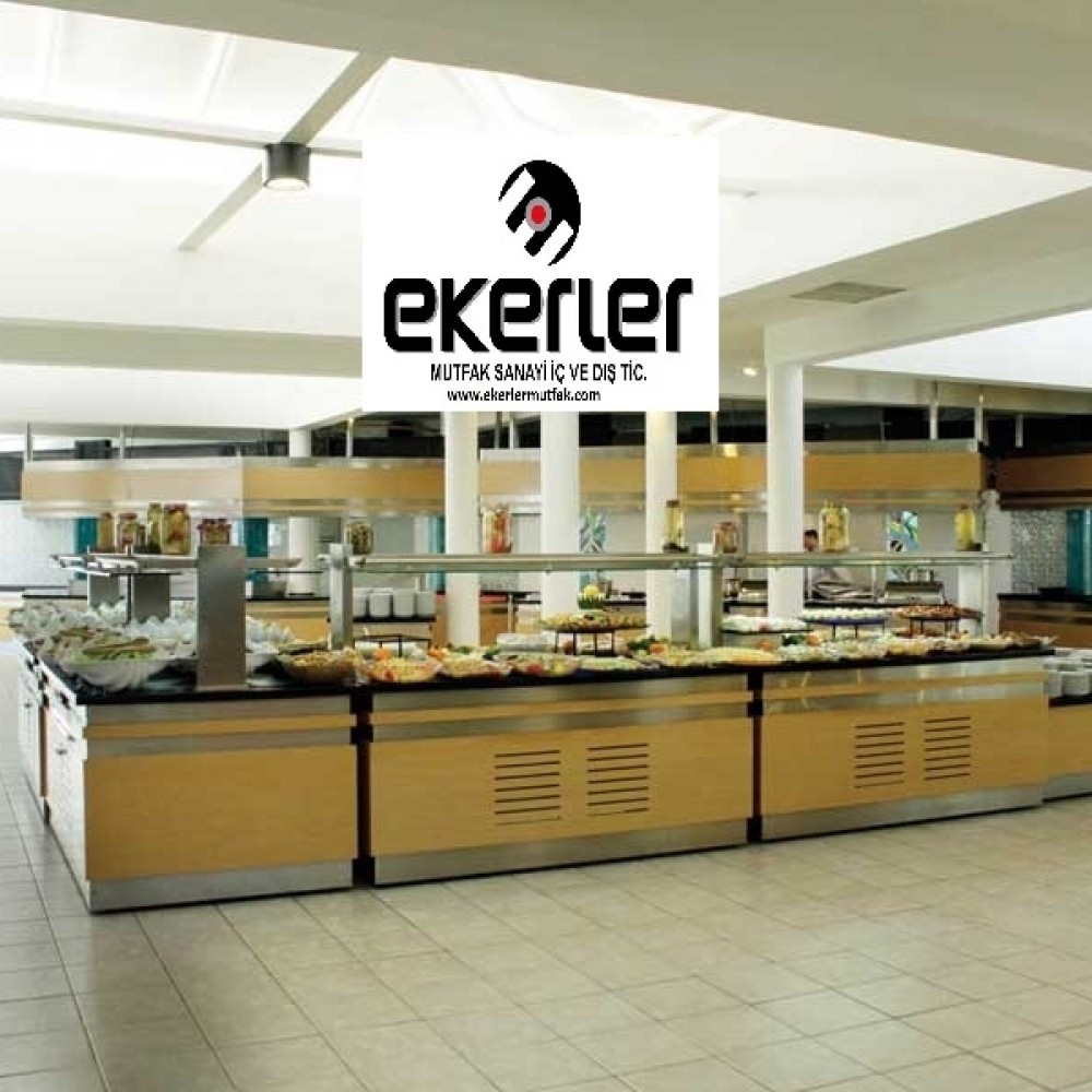 Açık büfe ,açık mutfak restaurant,