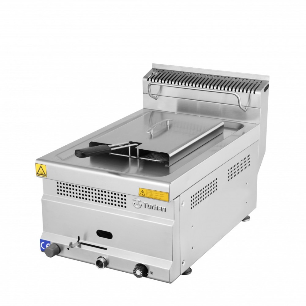 Gazlı fritöz,set üstü gazlı fritöz,40 lık fritöz,