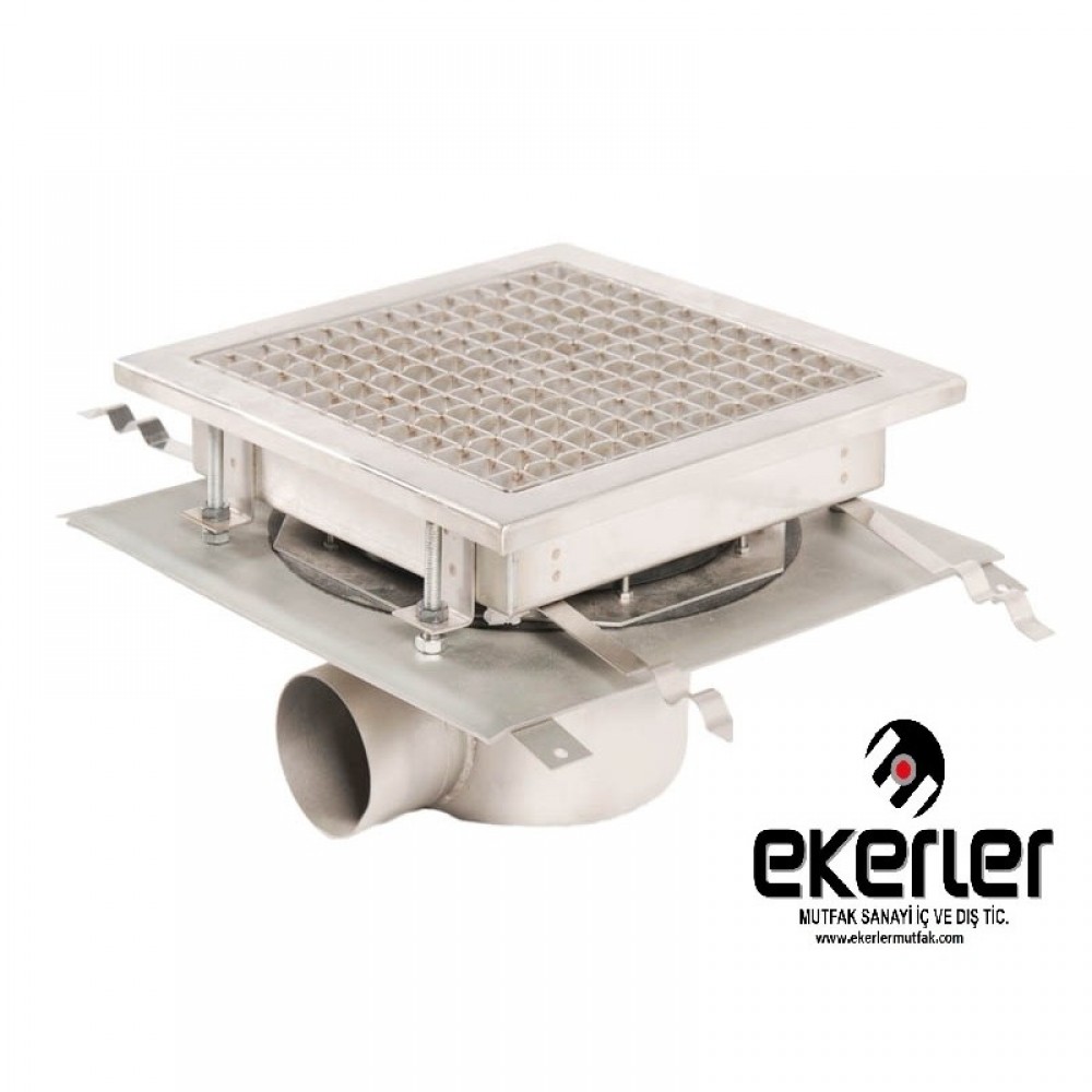 Yer süzgeci,izolasyonlu,yatay çıkışlı