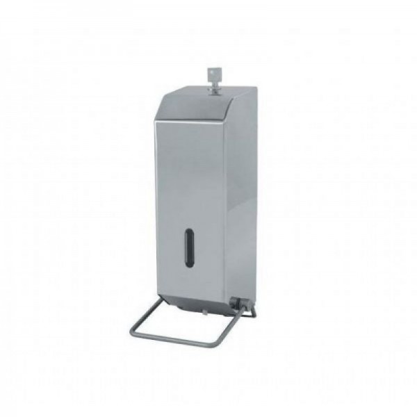 Paslanmaz Sıvı Sabunluk Dirsek Darbeli