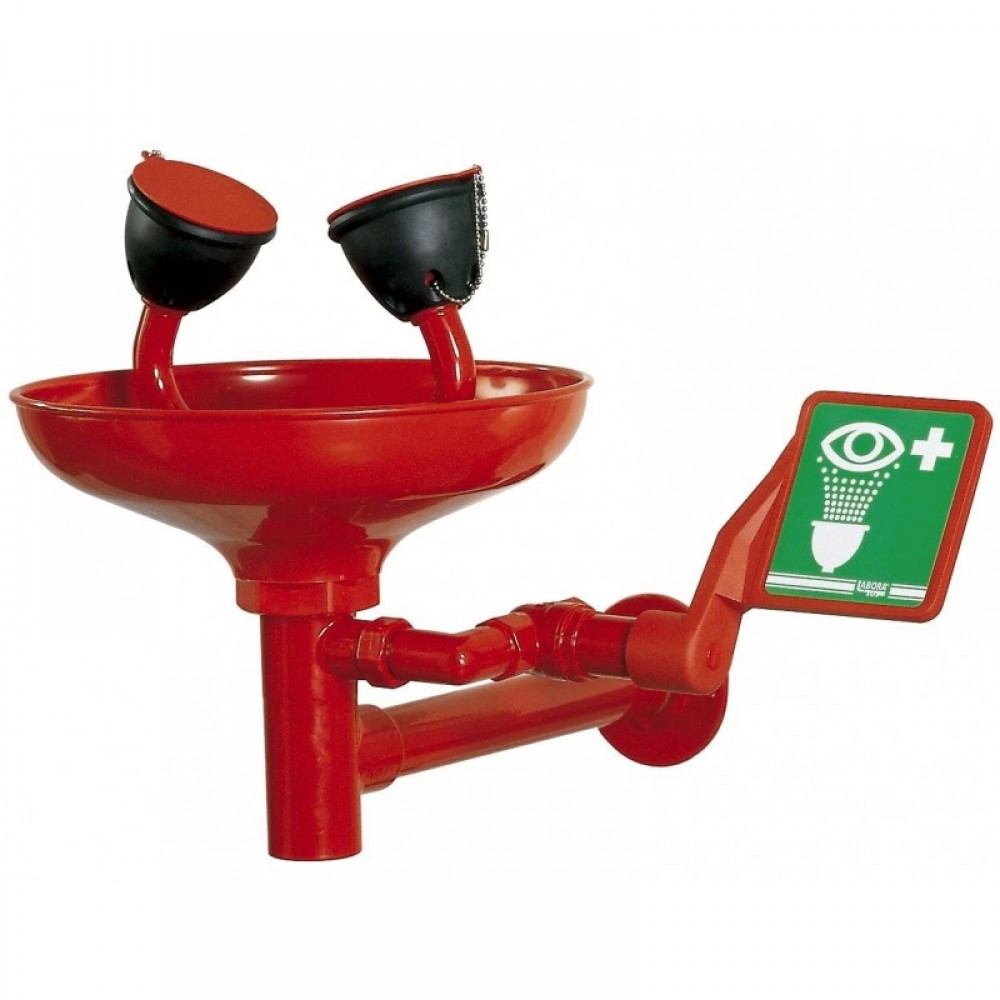 Göz yıkama duşu,duvara monte acil göz yıkama duşu,