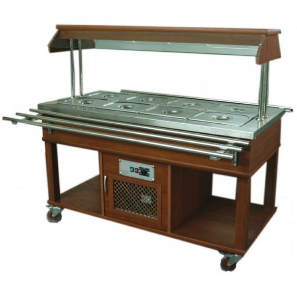 SALAT BAR ORTA TİP - MAUN AHŞAP