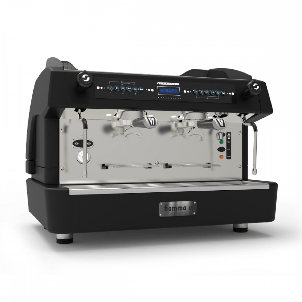 Fiemma Compass 2 DB Tall Cup Espresso Kahve Makinesi, 2 Gruplu, Siyah
