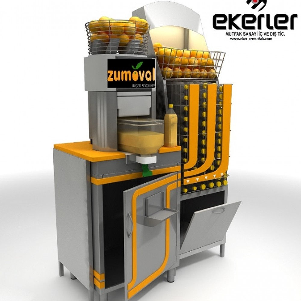 Portakal suyu köşesi,vitamin büfe
