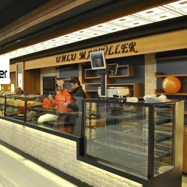 Yaş pasta kuru pasta reyonu