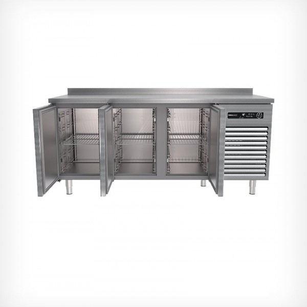 Tezgah Tipi 3 Kapılı buzdolabı,3 kapılı set altı buzdolabı,porta bianco