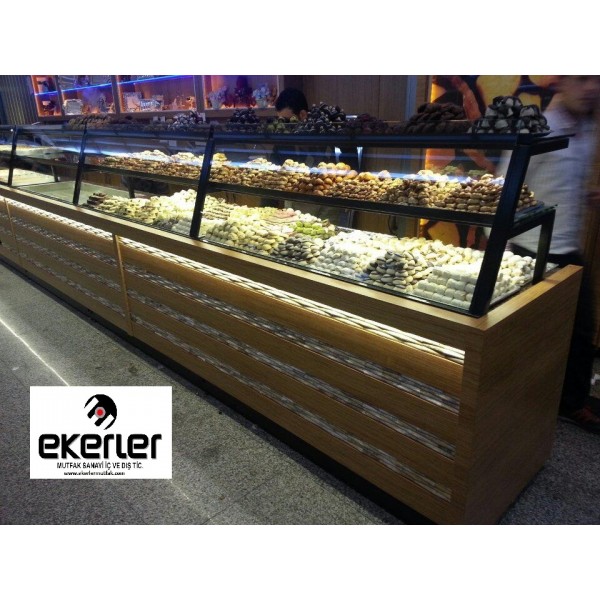 Pasta,kuru pasta teşhir dolabı