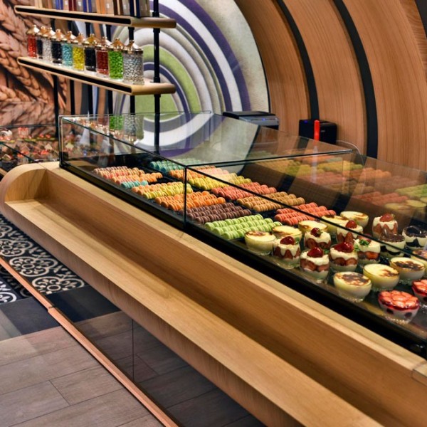 Baklava ,lokum Teşhir Reyonu,