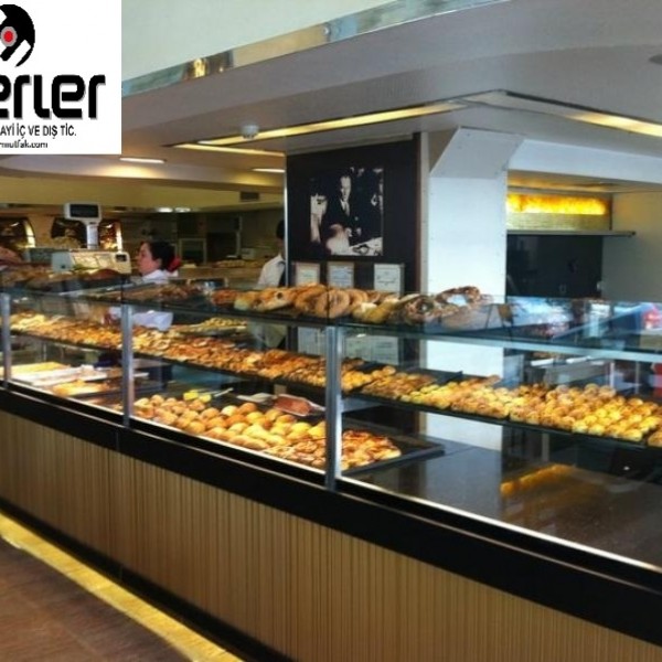 Poğaça börek reyonları