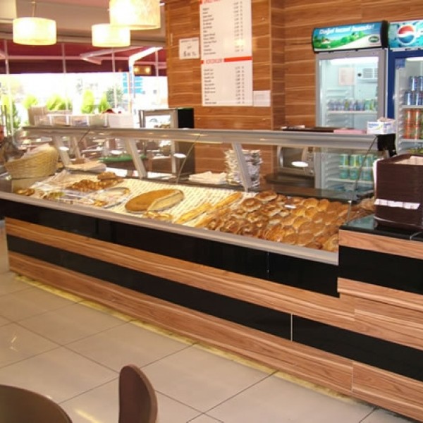 Poğaça börek tezgahı
